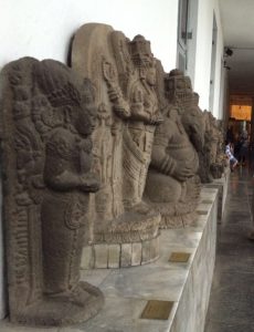 Some Hindu statues in Indonesia National Museum