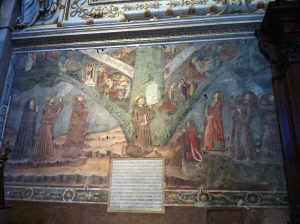 One of the paintings Bergamo santa maria maggiore