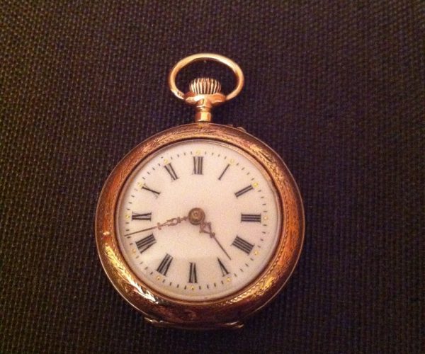 small antique swiss pocket watch
