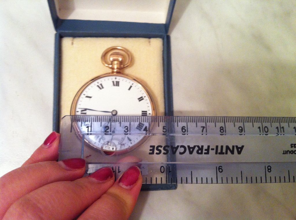 Record Pocket Watch 9ct Dennison Maria Bristoll