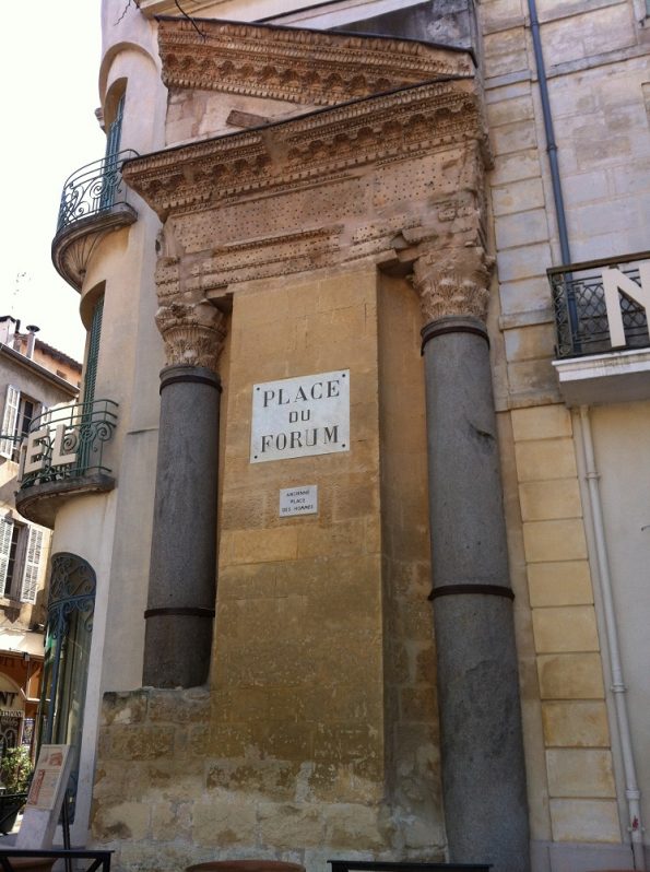 Place du Forum in Arles
