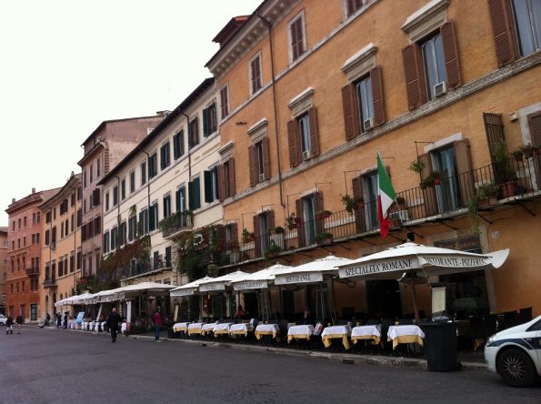 Typical Italian buildings