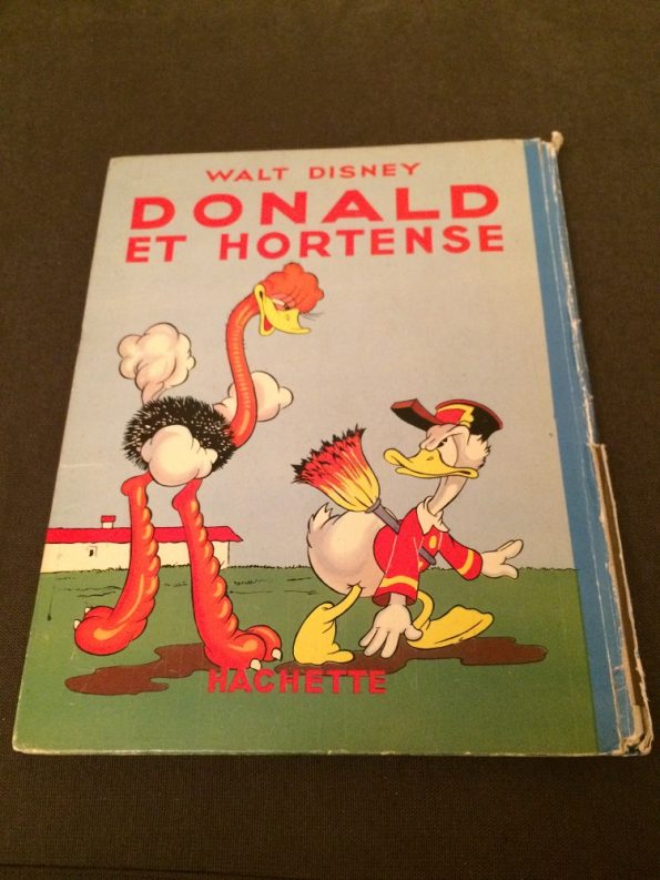 The back cover of Donald et Hortense