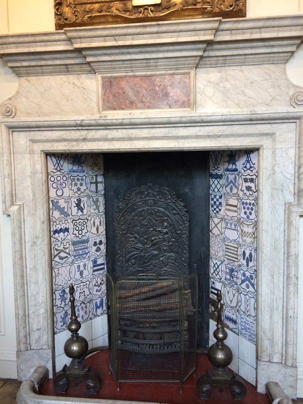 Nice Big Fireplace at the Royal Geographical Society