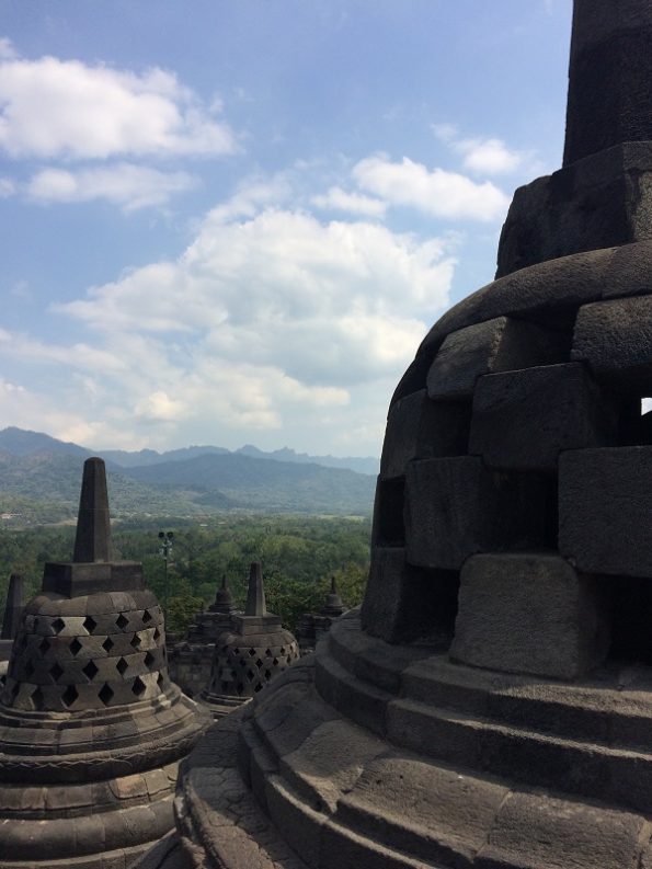 Among the 72 stupas of Candi Borobudur