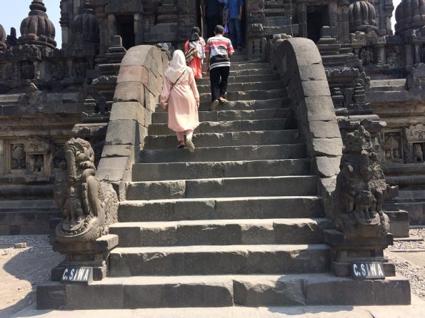 Candi Siwa, as it is named on the bottom stairs.