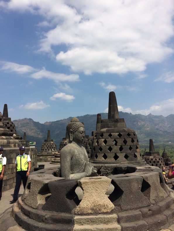 Some staff inspect the Candi