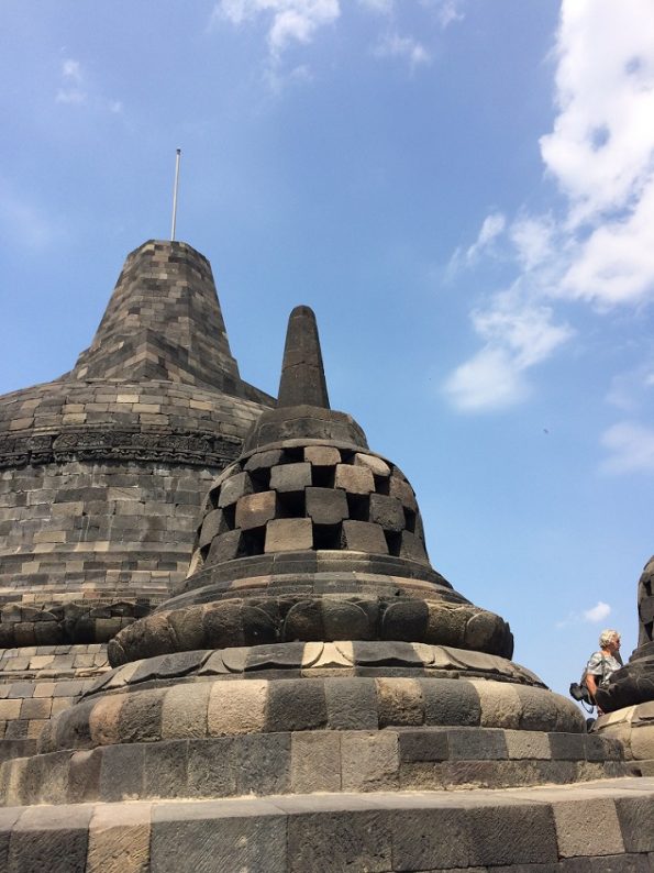 Stupa and the highest stupa