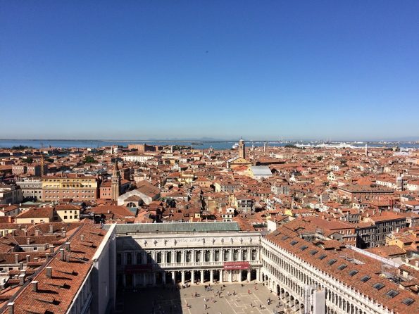 Beautiful View of Piazza San Marco from the Campanile