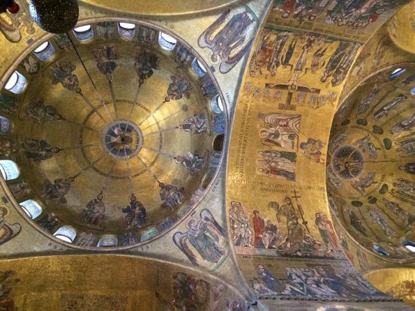 Glorious Golden Ceiling at Basilica Di San Marco