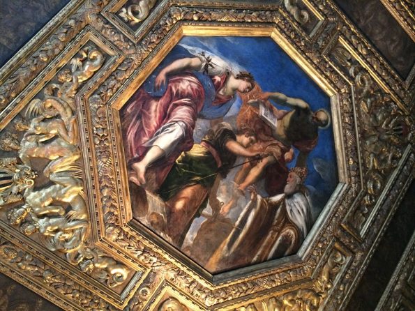 Great ceilings at the venetian duke palace