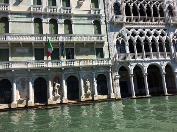 Venice and its water transport