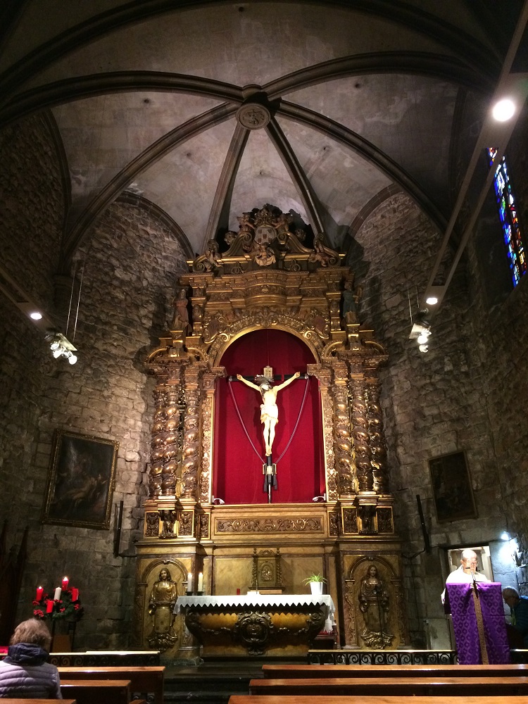 Chapel at Santa Maria del Pi Barcelona