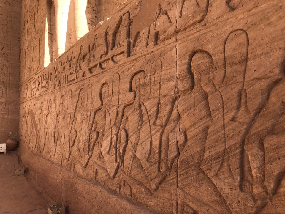 Are these the Hittite at Abu Simbel