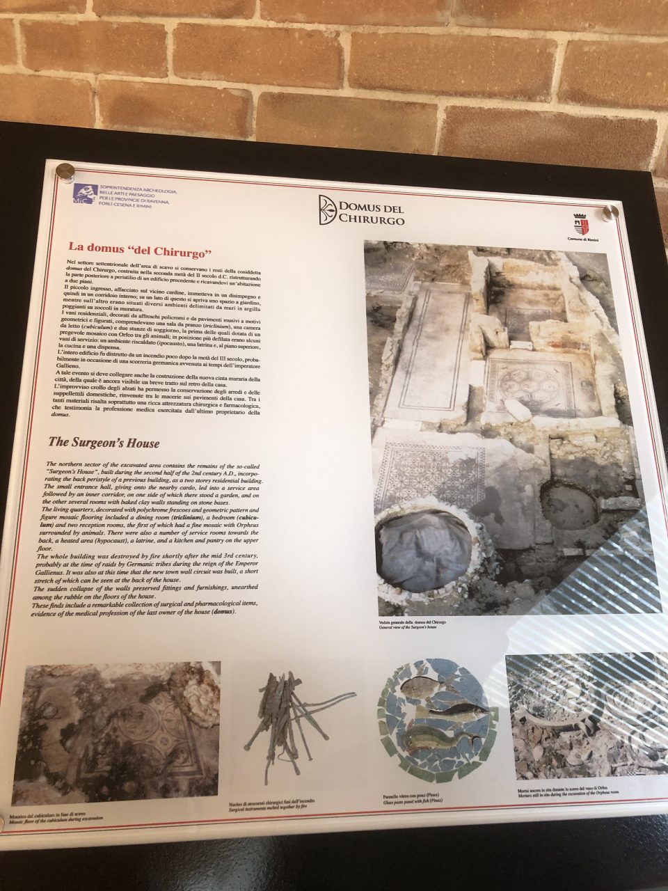 Domus del Chirurgo (Surgeon’s House)