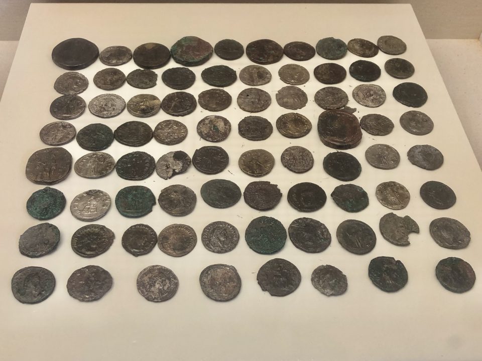 Roman coins found in Rimini