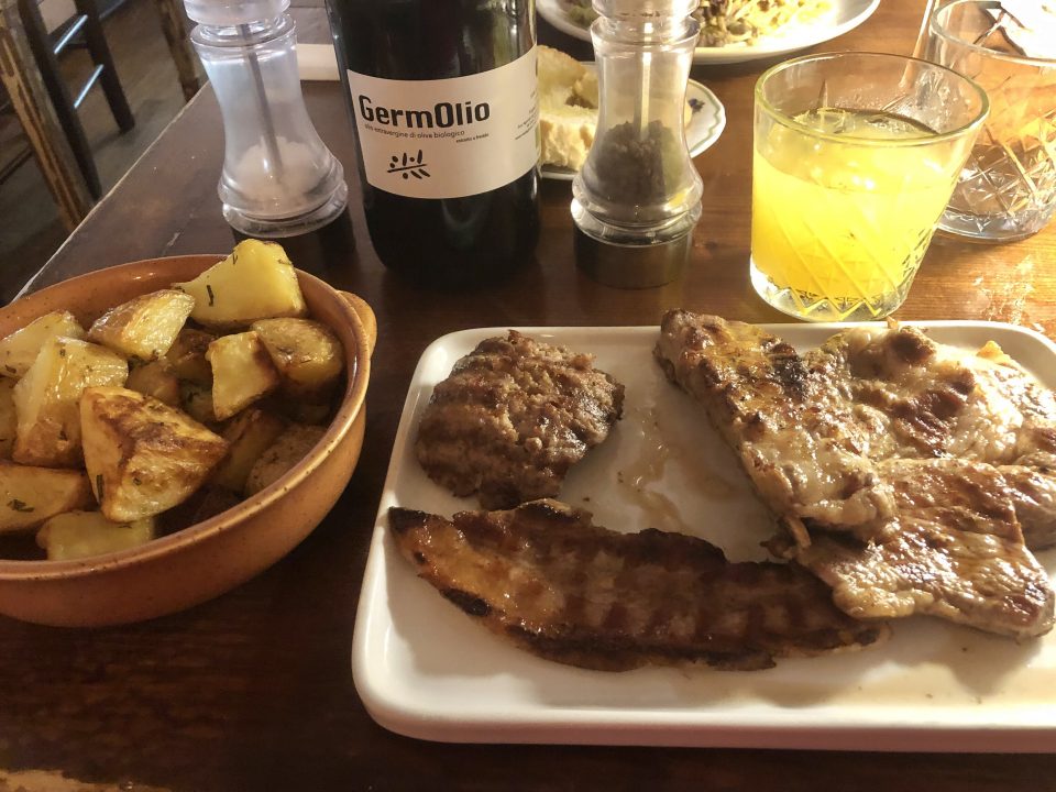 Rimini rustic food from the town centre restaurant