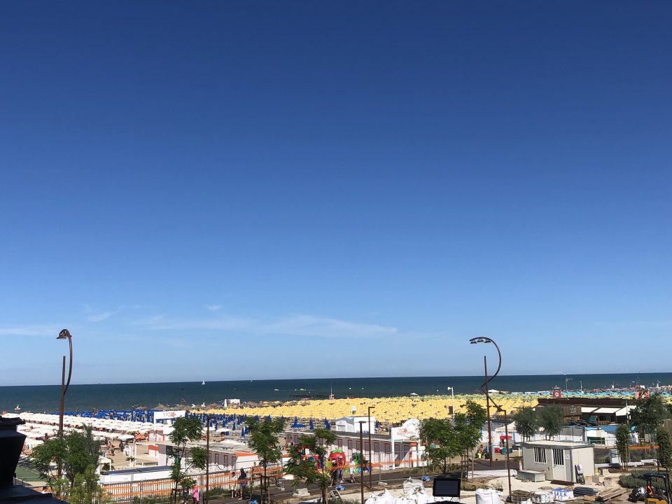 Rimini beach