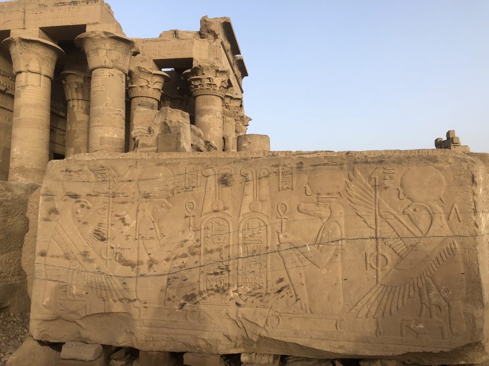 Horus and Sobek at Kom Ombo