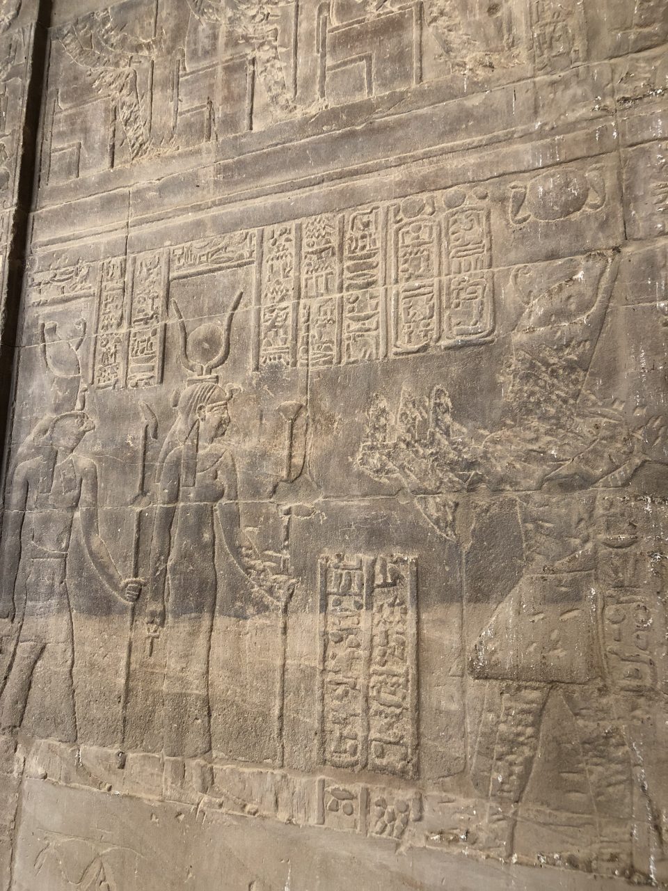 Temple of Philae carving
