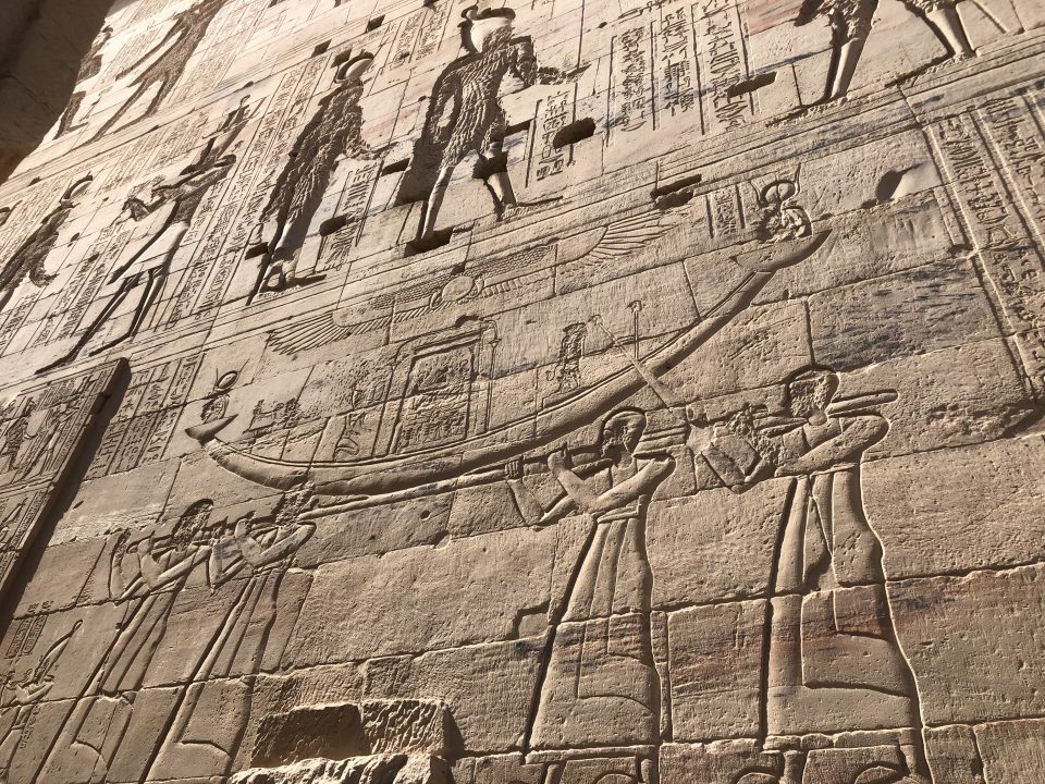 Masterpiece carving from Temple of Philae