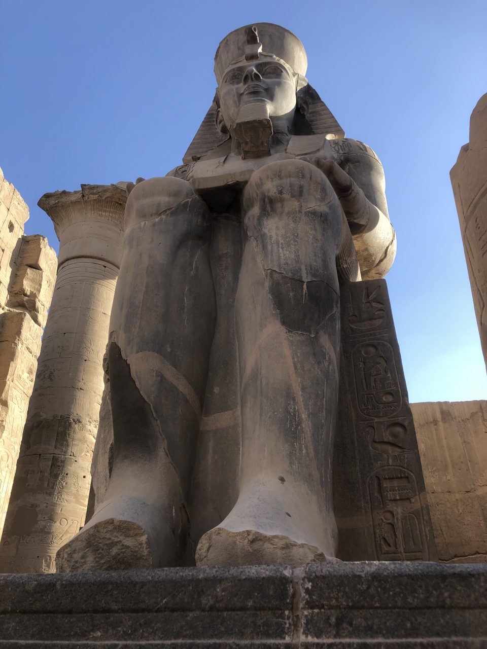Ramesses II at Luxor Temple