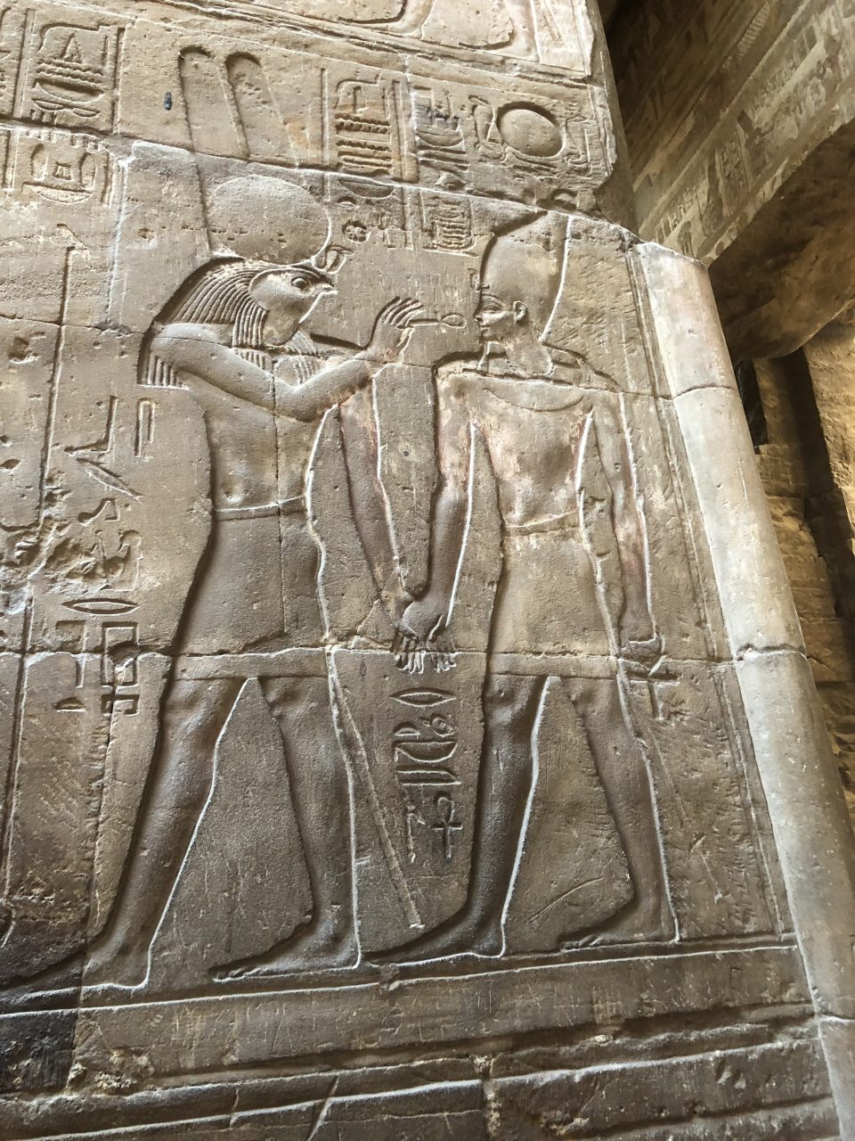 Luxor Temple carving