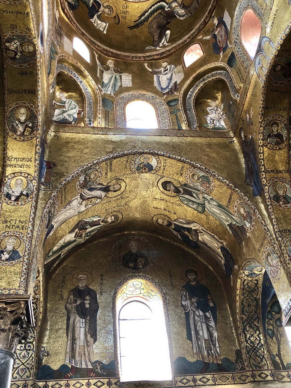 Martorana mosaics in Palermo