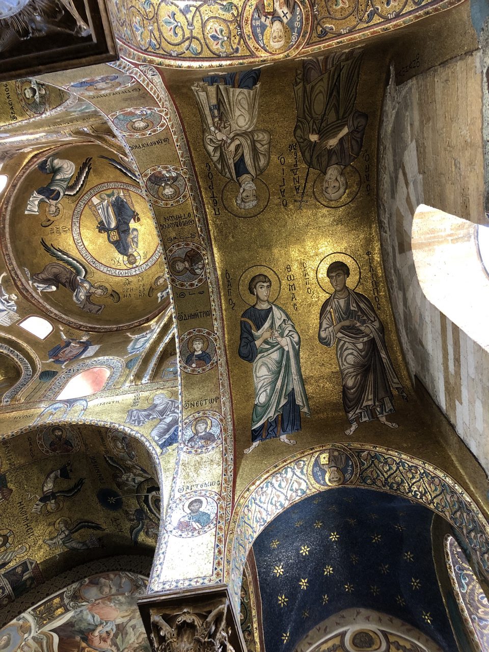 Byzantine mosaics in Sicily