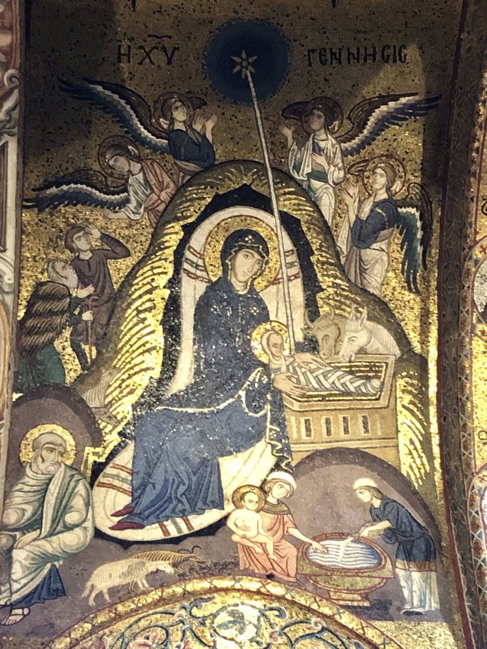 Birth of Christ mosaic