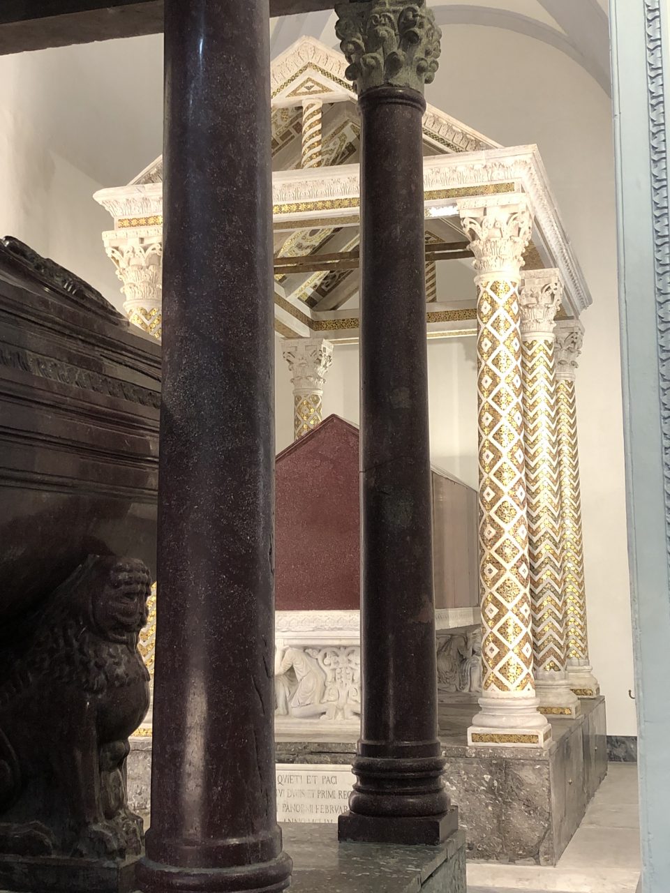 Tomb of Roger II, the most famous Norman King of Sicily