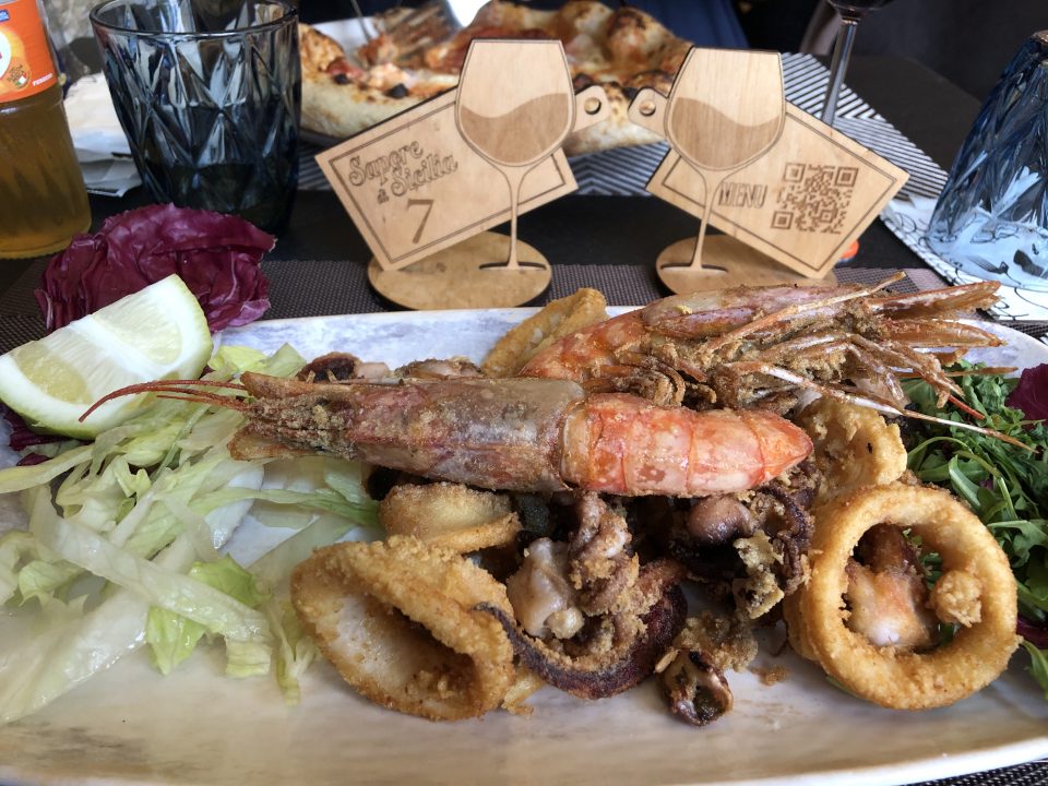Seafood in Palermo