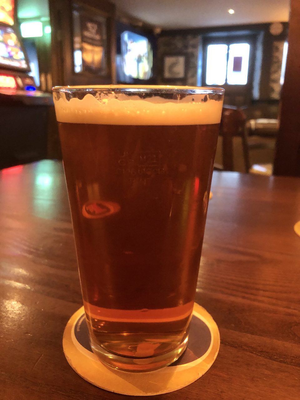 Real ale at The Coach and Horses, Hexham