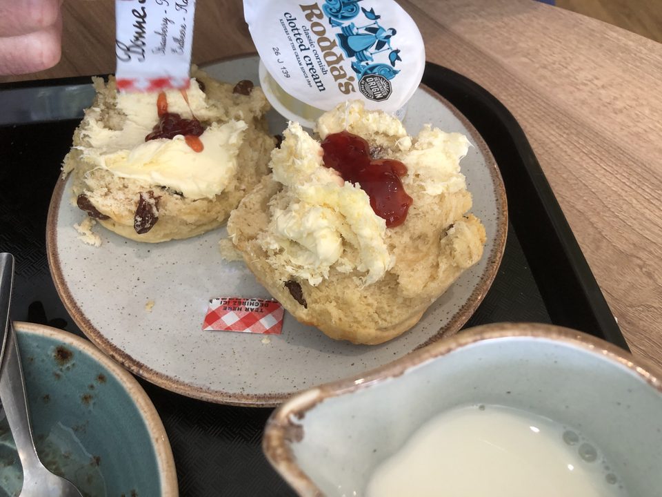 Cream Tea from the Roman Army Musesum