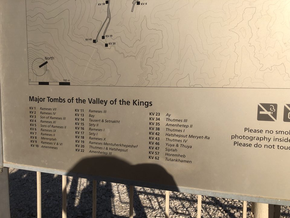 KV 62 is just under KV 9