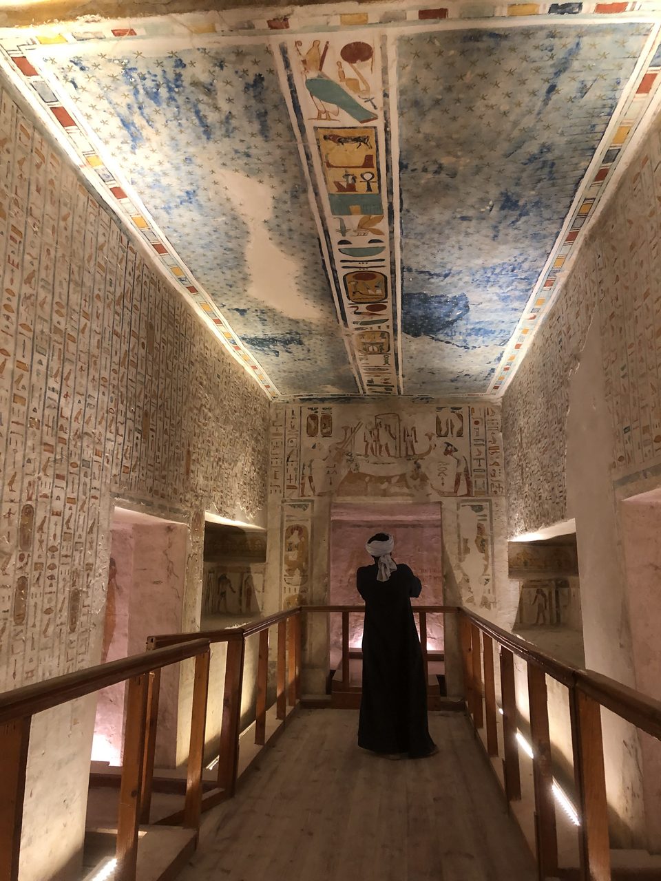 The inner sanctuary of Ramesses IV tomb