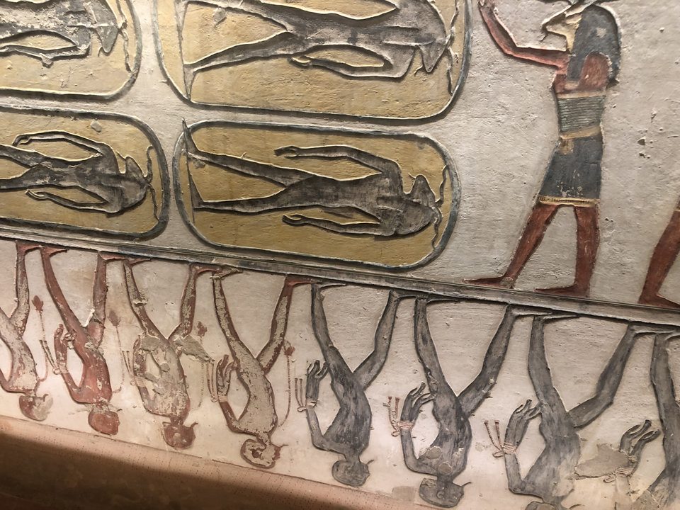 Ramesses IX tomb decoration