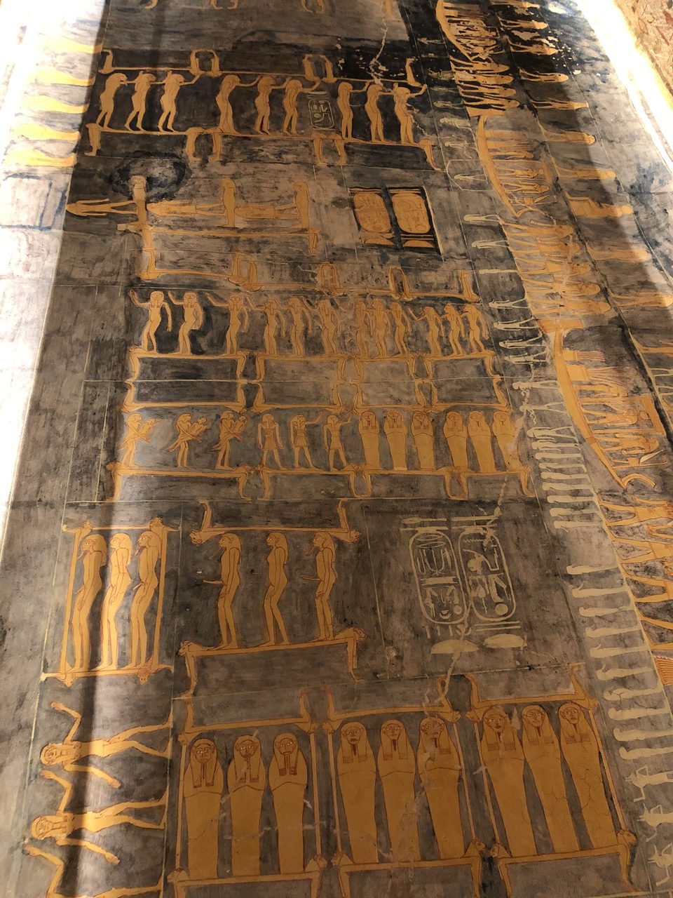 The burial chamber, Ramesses IX