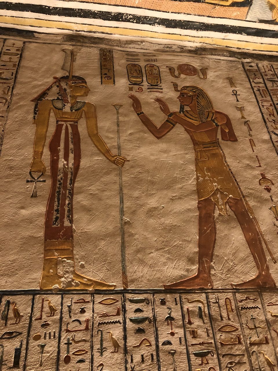 Scene at Ramesses V/VI tomb
