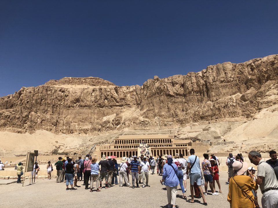 Entrance to Hatshepsut Temple