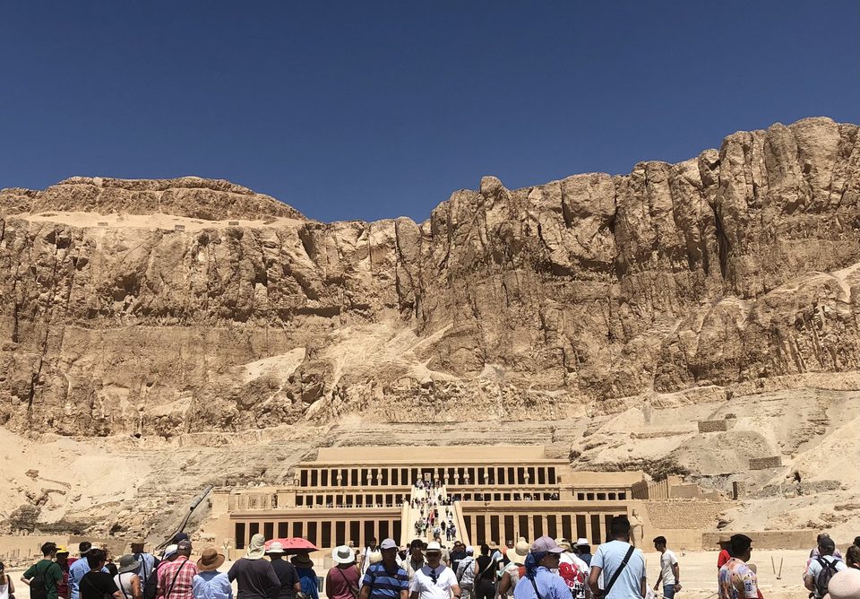 Terraced Design of Hatshepsut's temple